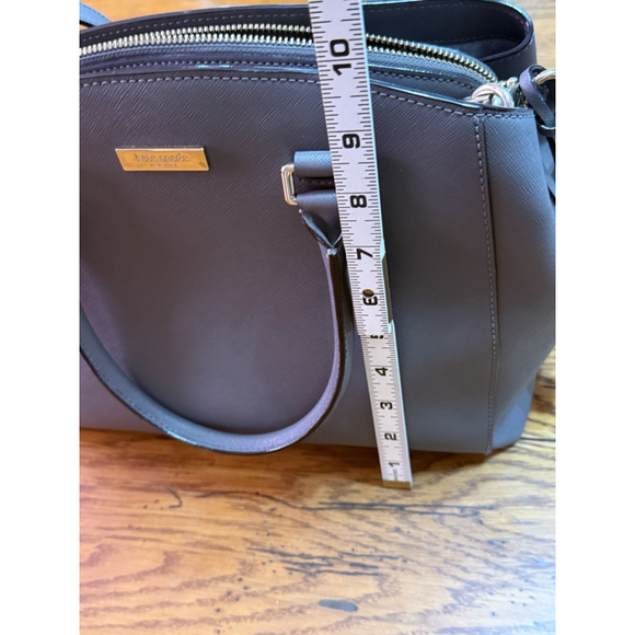 Kate Spade New York Tilden Place Pippa Leather Satchel Cloudcover $398 EXCELLENT - Picture 10 of 10